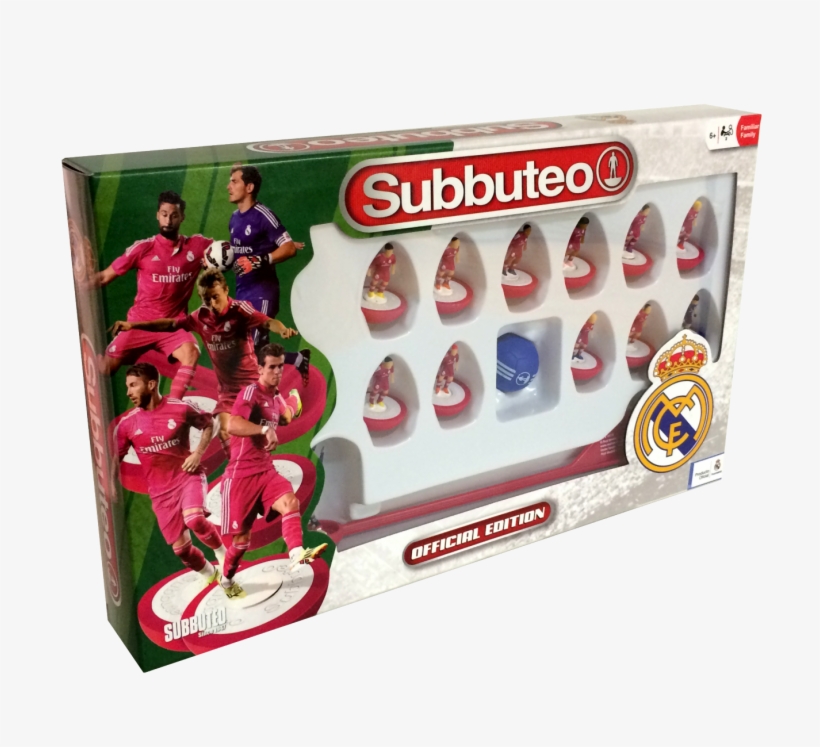 Team Box Rm Away - Subbuteo Real Madrid Official Team Football Soccer, transparent png