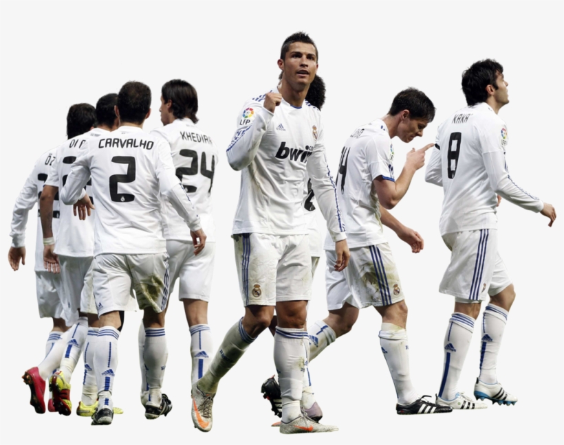 Real Madrid - Real Madrid Team Png, transparent png