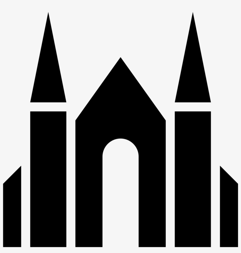 Graphic Library Download Architecture Vector Like - Icone Catedral, transparent png
