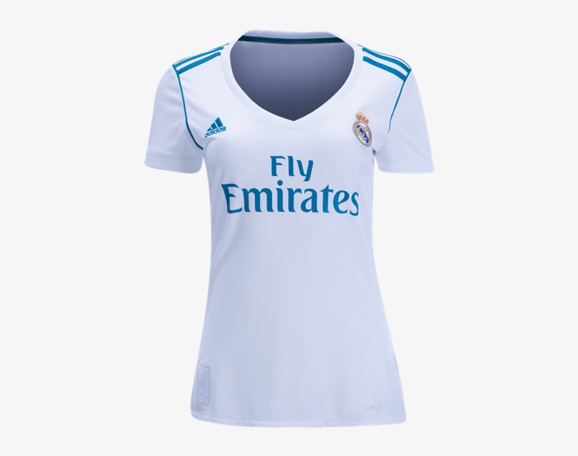 Real Madrid Women Home Jersey 17/18 - Real Madrid 2018 En Png, transparent png