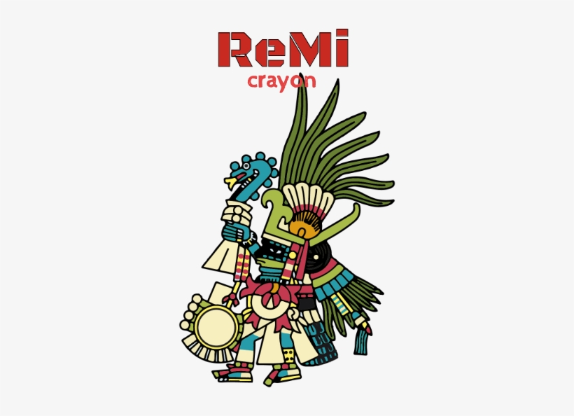 Frame 1 - Clear Background Aztec Gods, transparent png