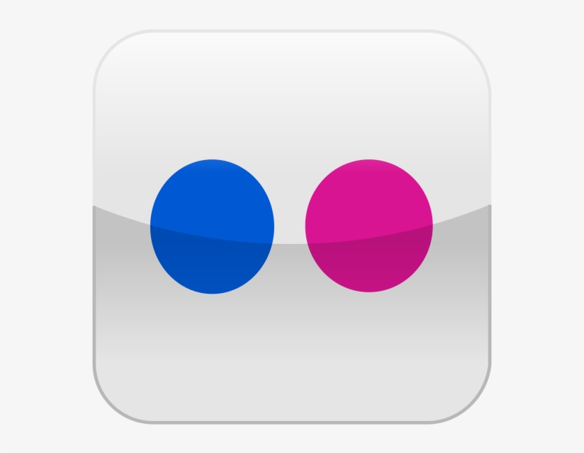 Flickr Shiny Icon - Scalable Vector Graphics, transparent png