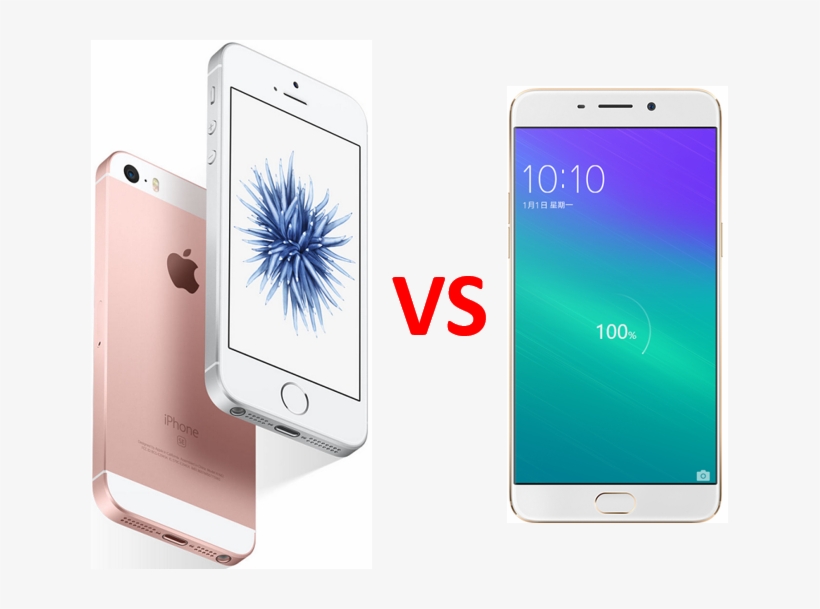 Apple Iphone Se Vs Oppo R9 Plus Photo - Iphone Se, transparent png
