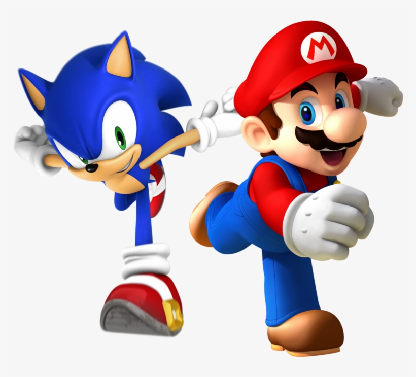 Mario E Sonic Png - Mario Party Ds Mario, transparent png