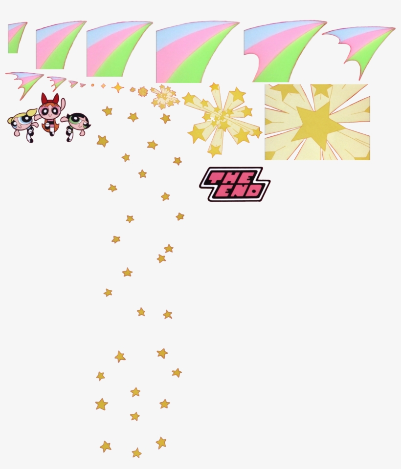 Ppg End Shot Cels, transparent png