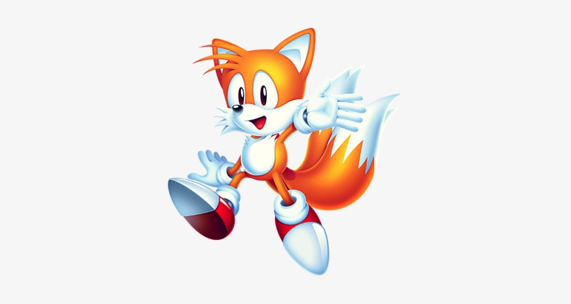 Svg Library Stock Knuckles Transparent Mania - Classic Tails Sonic Mania, transparent png