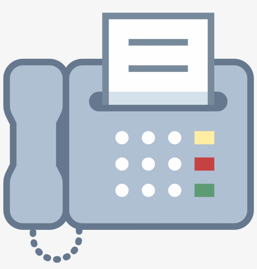 Fax - Fax Icon, transparent png