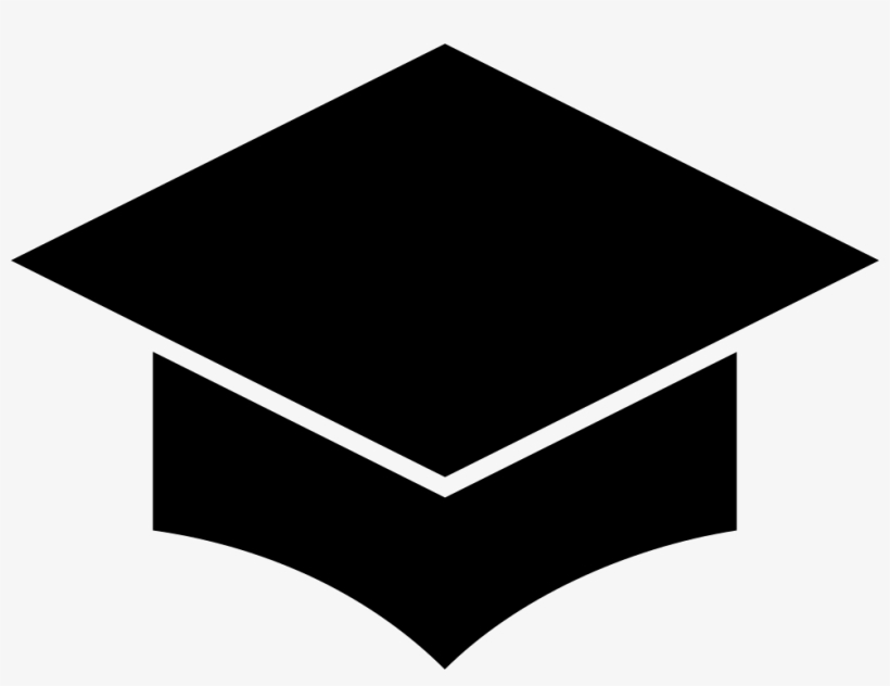 Graduation Cap Comments - School Cap Icon White, transparent png