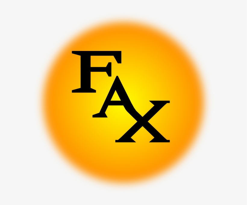 How To Set Use Orange Fax Icon Clipart, transparent png