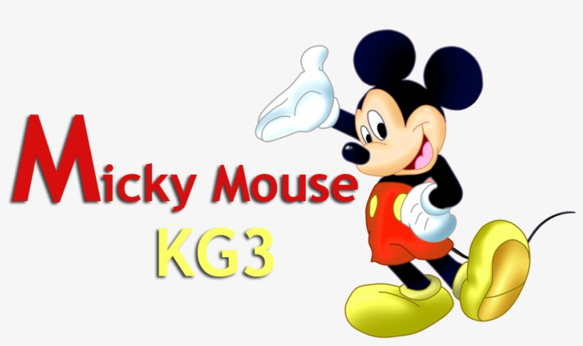 Welcome In Mickymouse Class - Mickey Mouse Cartoon Png, transparent png