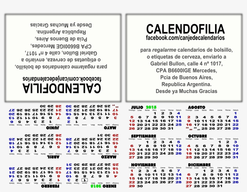 This Free Icons Png Design Of Almanaque 2015 Tarjetero, transparent png