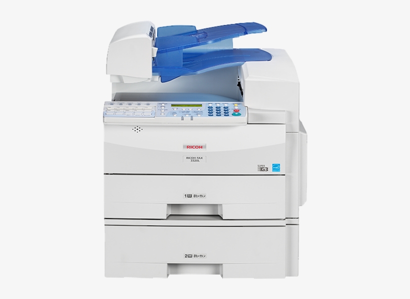 Ricoh Fax3320l Fax Machine - Ricoh 3320l, transparent png