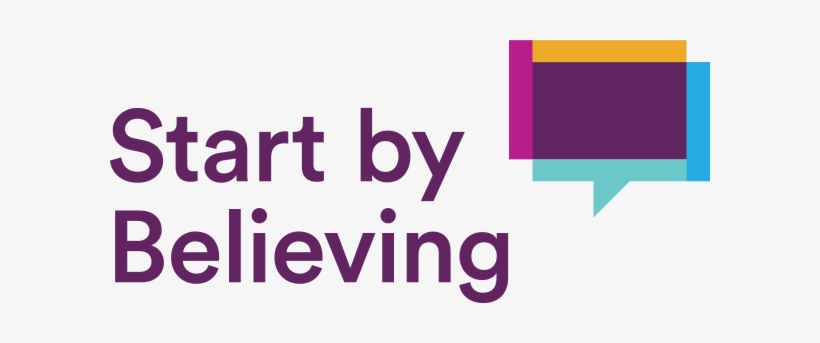 End Violence Against Women International Developed - Start By Believing Logo, transparent png