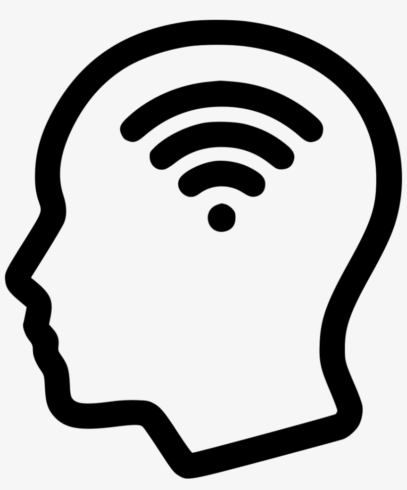 Head Signal Wifi Connection Interactivity Human Comments - Wifi Human, transparent png