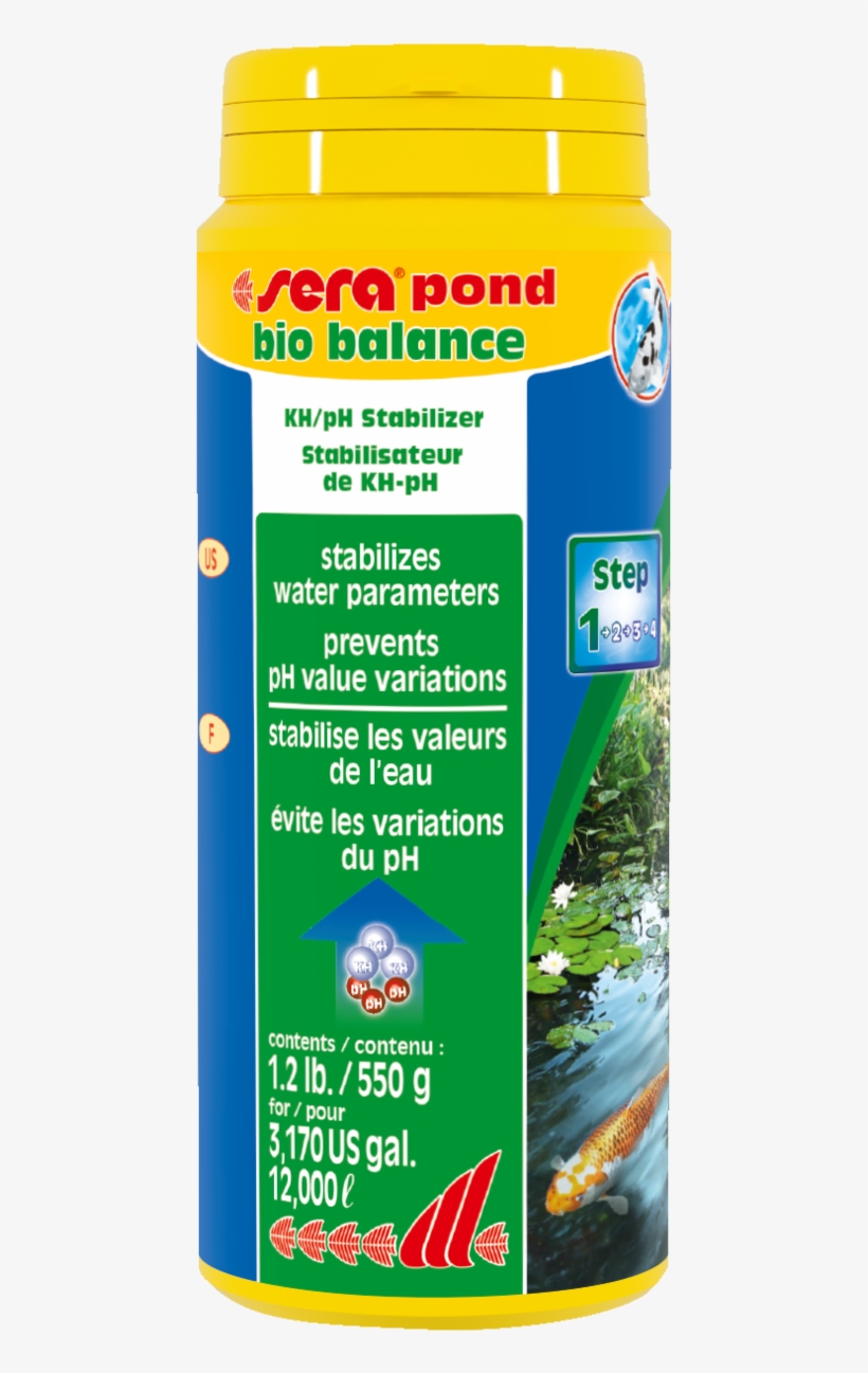 07760 Int Sera Pond Bio Balance 550 G Top - Sera Pond Bio Balance, transparent png
