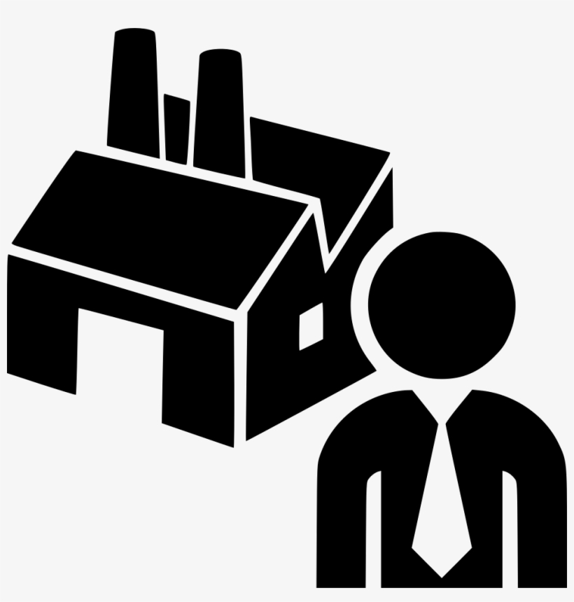 Industry Man Factory Comments - Factory Icon, transparent png