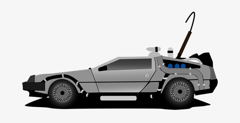 Back, Future, Car, The - Back To The Future Png, transparent png