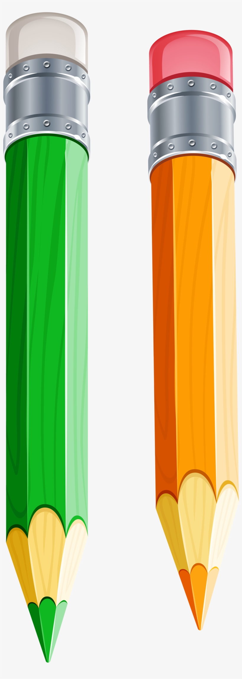 Pencil Drawing Clip Art - Two Pencils Clipart, transparent png