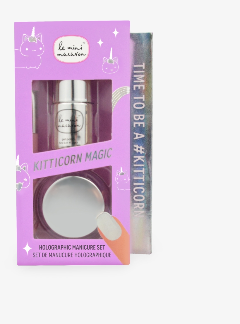 Kitticorn Magic Powder Kitticorn Magic Powder - Le Mini Macaron Holographic, transparent png