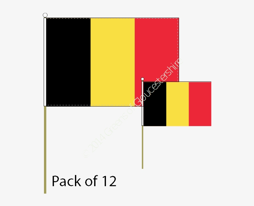 Belgium Hand Waving Flags - Brazil, transparent png