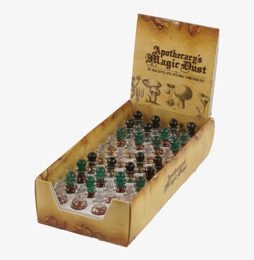 Apothecary's Magic Dust 36pcs - Jade, transparent png