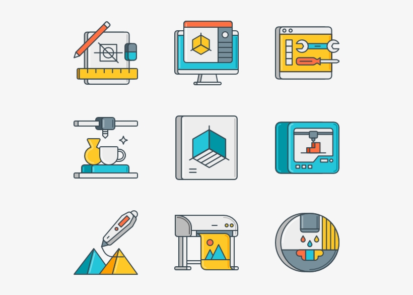 3d Modeling & Printing - School Png Flaticon, transparent png