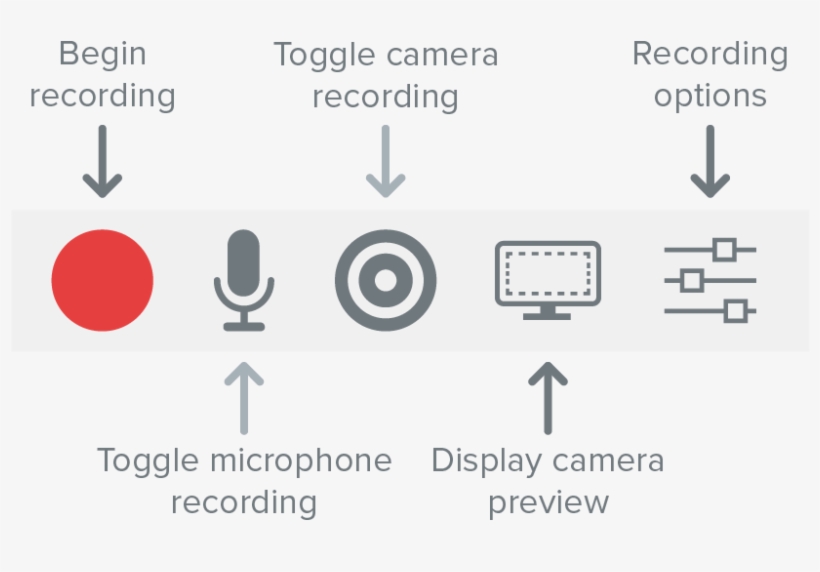 Camtasia Powerpoint Add-in Toolbar Icons - Camtasia, transparent png