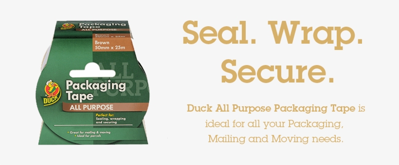 Duck Tape Packaging Tape, transparent png