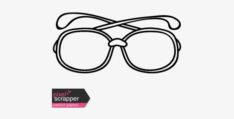 Eyewear Doodle Template - Doodle Of Envelope, transparent png