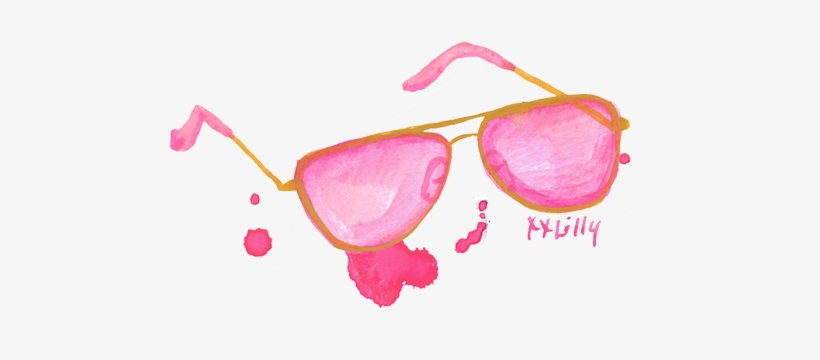 Shop From Unique Glasses Stickers On Redbubble - Lilly Pulitzer, transparent png