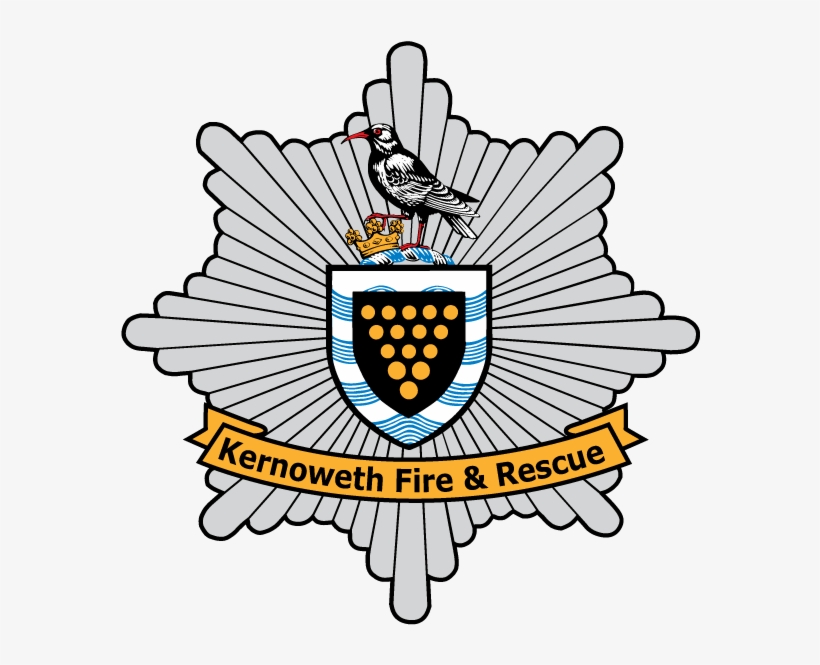Download The Kernoweth Fire And Rescue Service Crest - Cornwall Fire And Rescue, transparent png