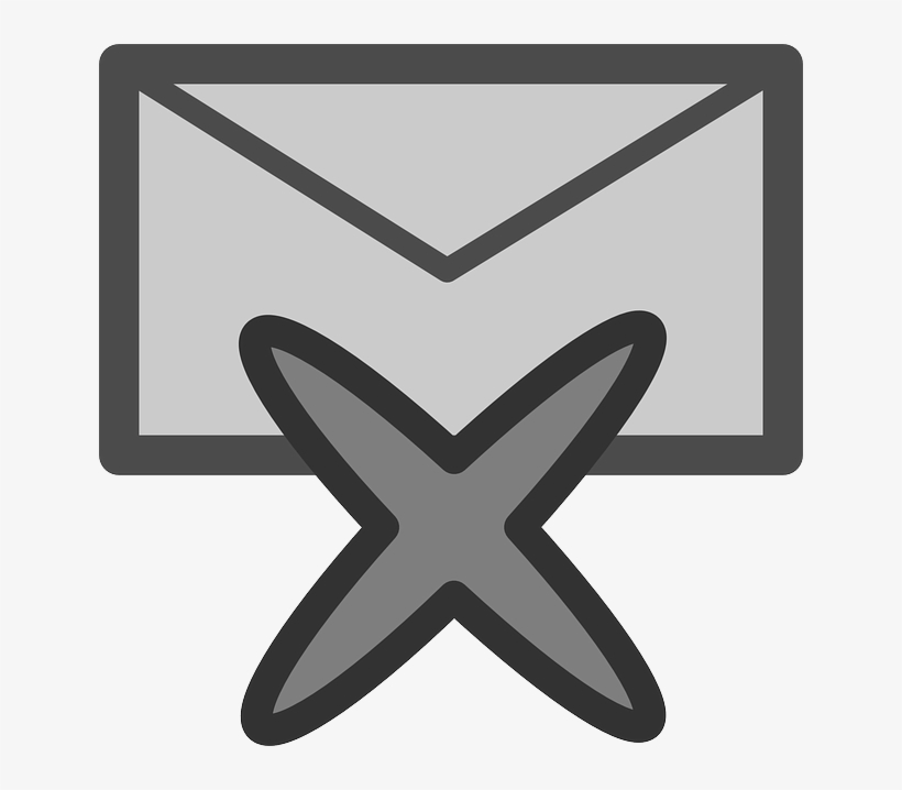 Mail, Flat, Theme, Action, Delete, Icon - Outgoing Mail Clip Art, transparent png