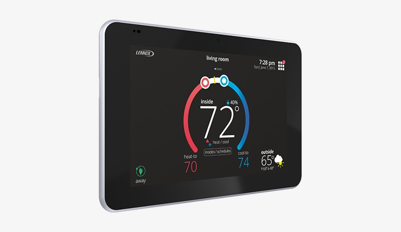 Why Do I Need A Programmable Thermostat - Lennox 12u67 - Icomfort S30 Thermostat, transparent png