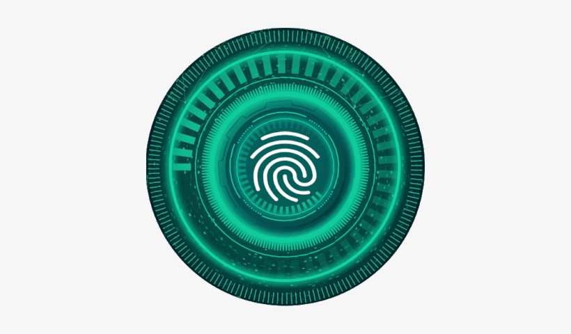 Fingerprint Secret Lock Screen - Infinity Instruments Old Town Standard Wall Clock,, transparent png