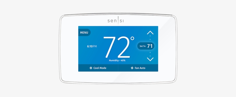 Prod Wr Sensi Touch Cool - Emerson Sensi Touch St75, transparent png