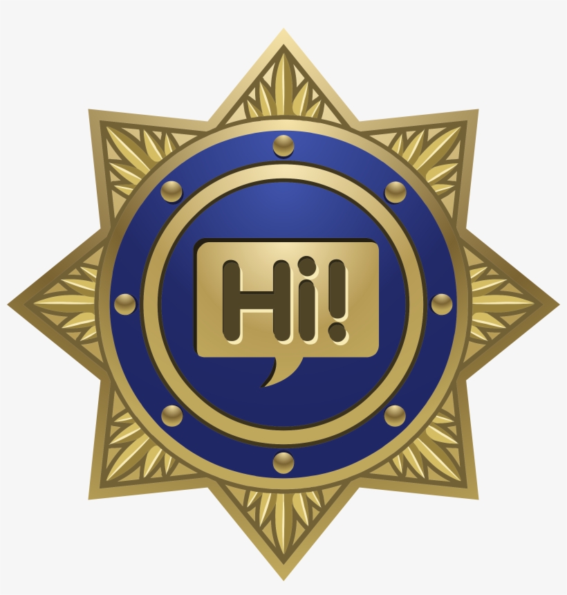 This Free Icons Png Design Of Misc Greeter Badge, transparent png