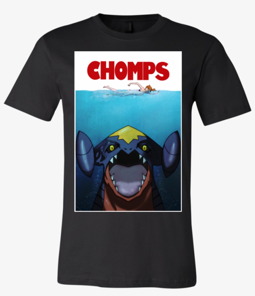 Jawsome Chomps Bella Unisex Tee - Straight Outta The Chute, transparent png