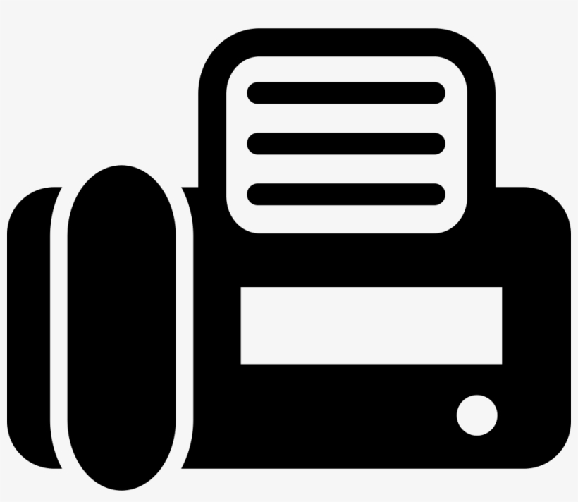 Fax Icon - Fax Icon Svg, transparent png