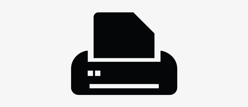 Printer, Fax, Print, Printing Icon - Illustration, transparent png