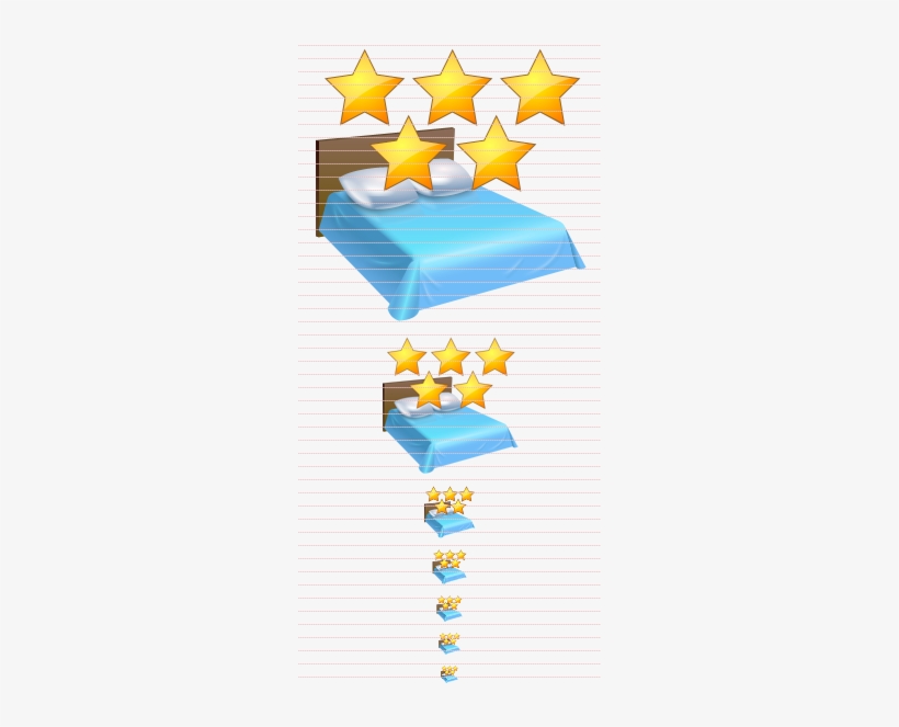 Hotel Stars Icon From Business Icons For Vista - Hotel Stars, transparent png
