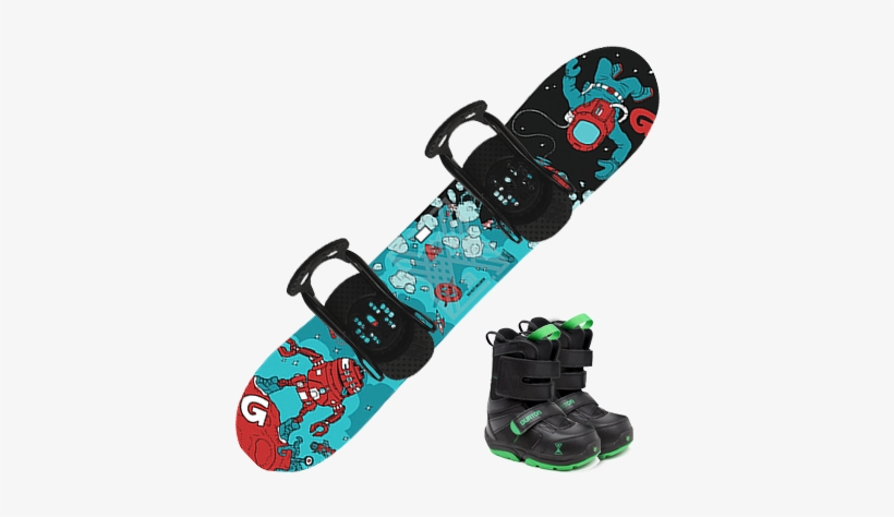 Kids Snowboard Package - Snow Board, transparent png