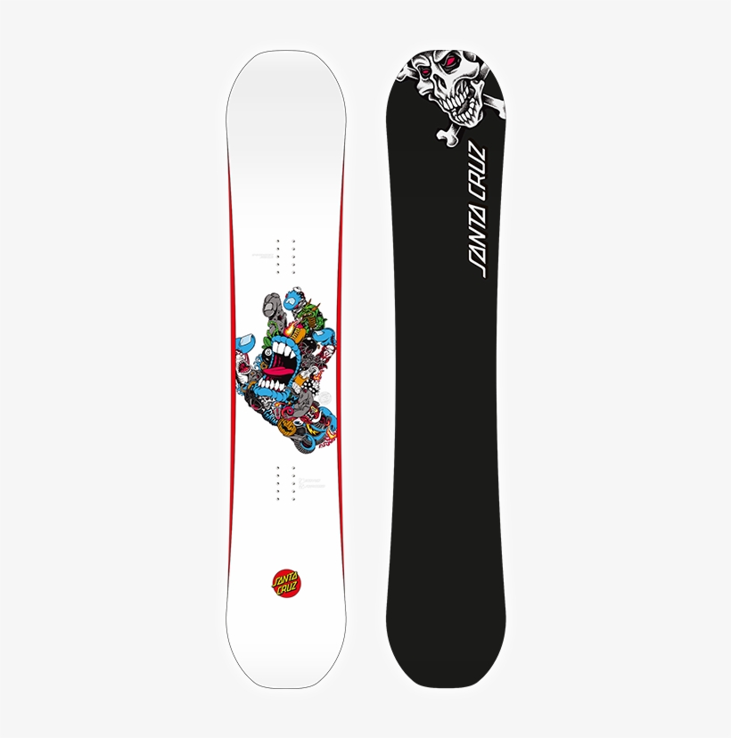 Pitchgrim Hand - Santa Cruz Snowboard 2018, transparent png