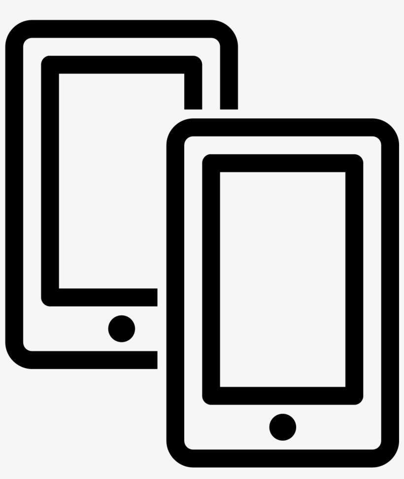 Picture Royalty Free Download Mobile Icon Free Download - Smartphone Tablet White Png, transparent png