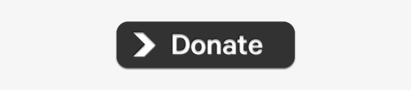 Donate Black Button - Donate Button, transparent png