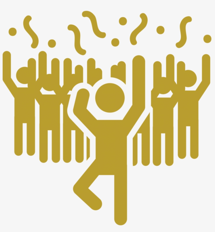 Party Icon White Transparent Clipart Children's Party - Celebrating Diversity And Inclusion, transparent png