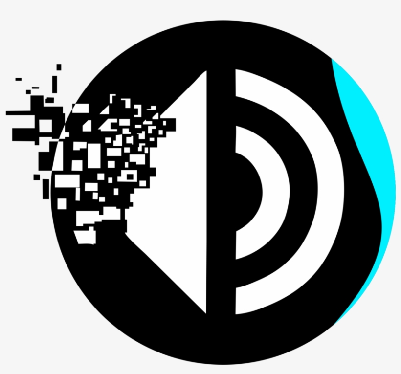 Blue Services Sound Design Icon, transparent png