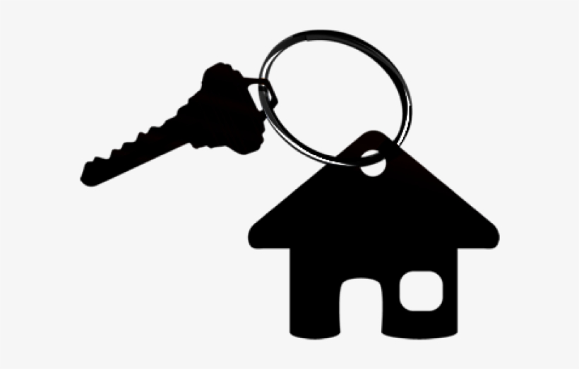 New Home Clipart Free - House Keys Clip Art, transparent png