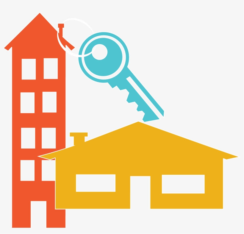 Logo House Key - House Key Logo, transparent png