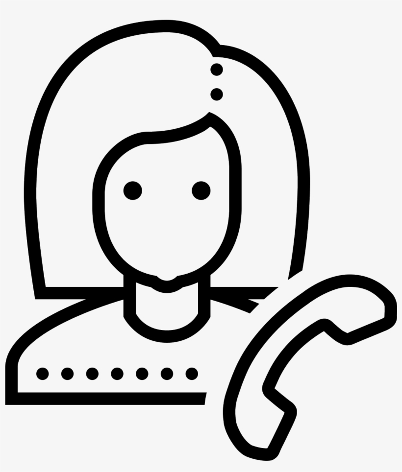 End Call Female Icon - Icon Png Cozinheira, transparent png