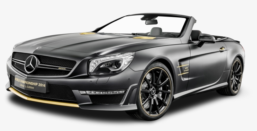 Black Mercedes Amg Sl63 Car - Mercedes Amg Png, transparent png